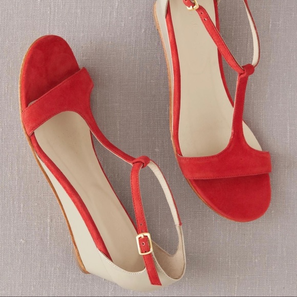 Boden Shoes - Boden T-Bar Demi Wedges